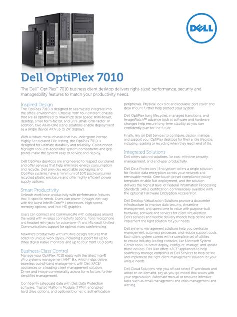 dell optiplex 7010 specs.